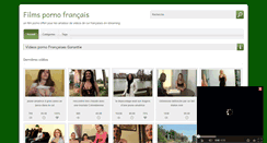 Desktop Screenshot of filmspornofrancais.com